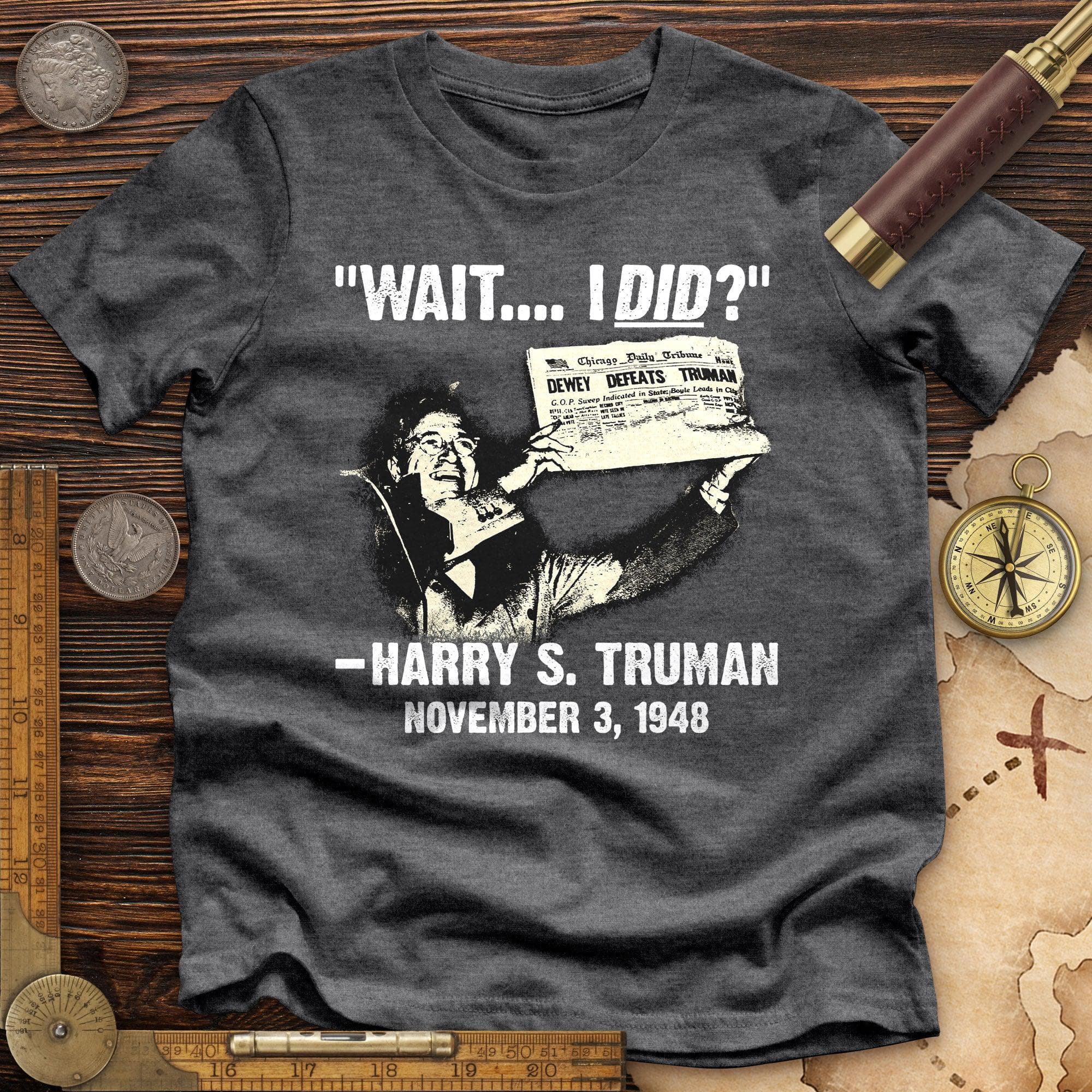 Truman Wait I Did Premium Quality Tee Hoodie, Sweatshirt | ZylaModa.com (Image 5)