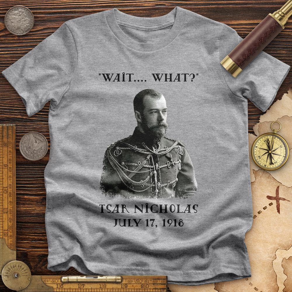 Tsar Nicholas II Premium Quality Tee Hoodie, Sweatshirt | ZylaModa.com (Image 1)