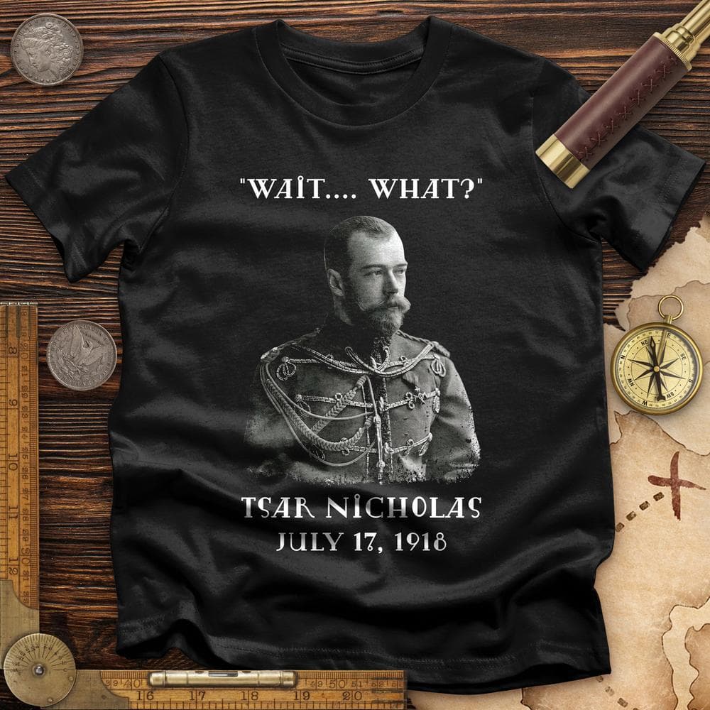 Tsar Nicholas II Premium Quality Tee Hoodie, Sweatshirt | ZylaModa.com (Image 2)