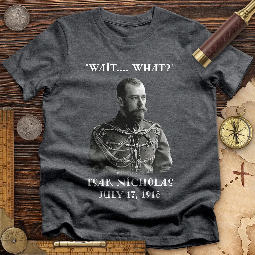 Tsar Nicholas II Premium Quality Tee Hoodie, Sweatshirt | ZylaModa.com (Image 3)