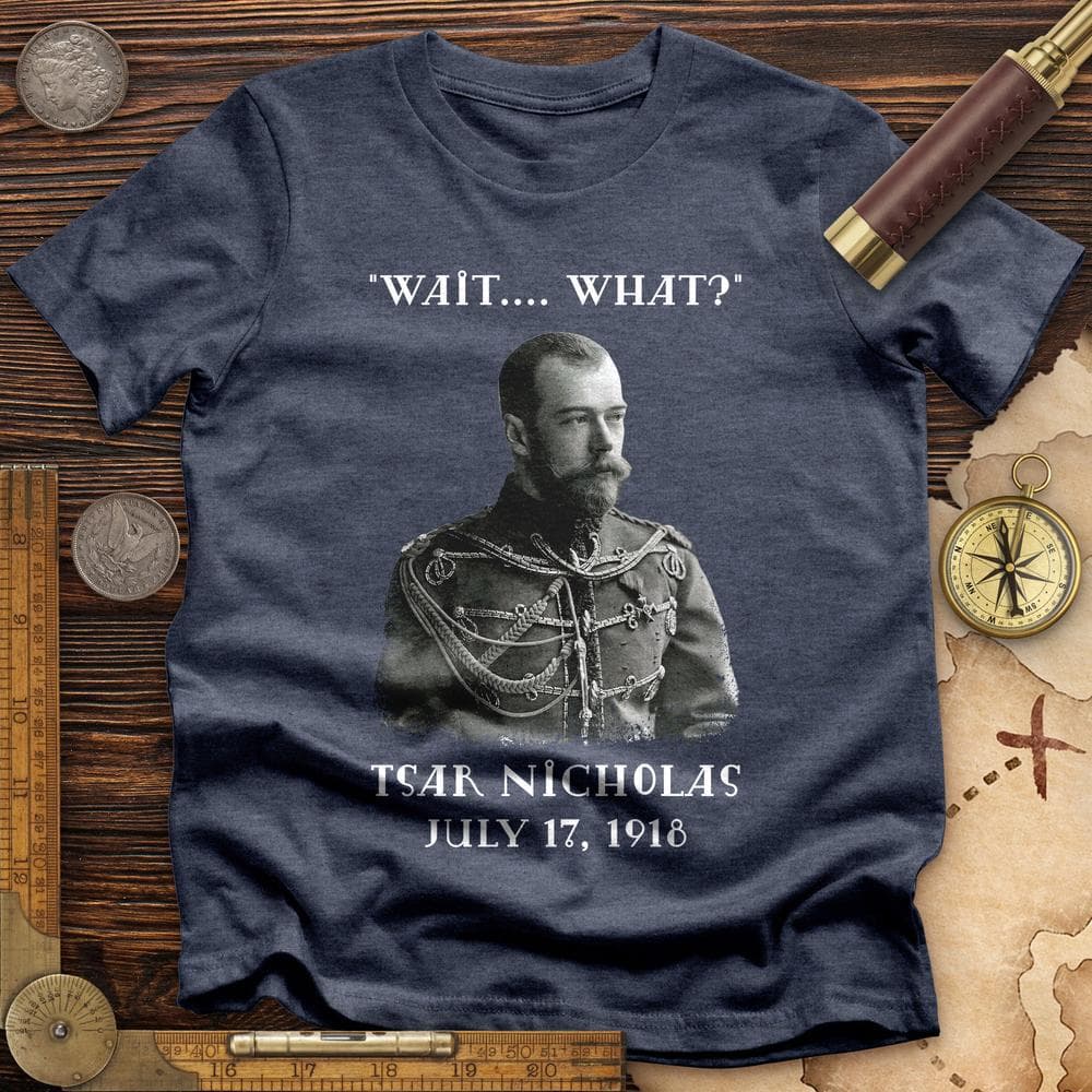 Tsar Nicholas II Premium Quality Tee Hoodie, Sweatshirt | ZylaModa.com (Image 4)