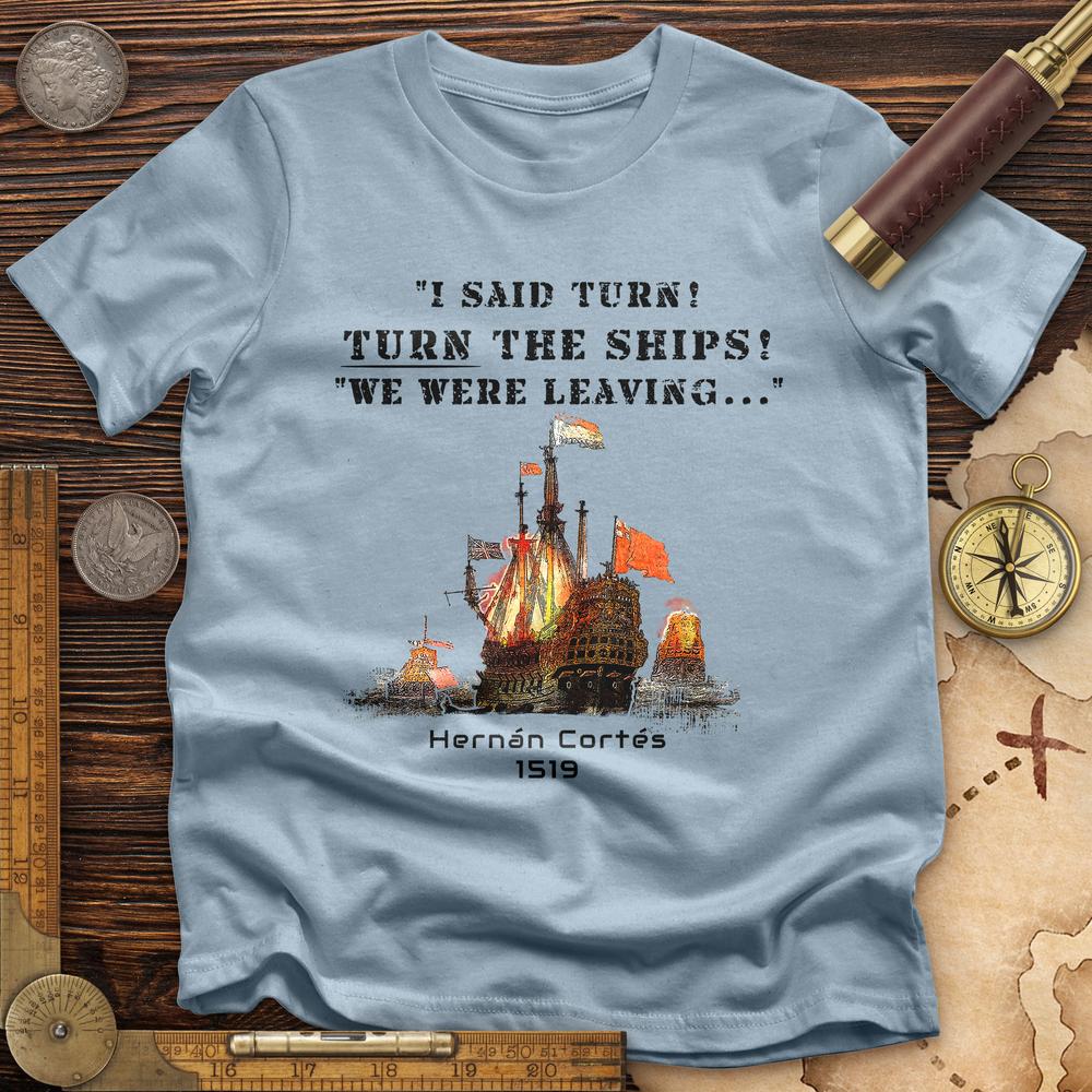 Turn The Ships Premium Quality Tee Hoodie, Sweatshirt | ZylaModa.com (Image 2)