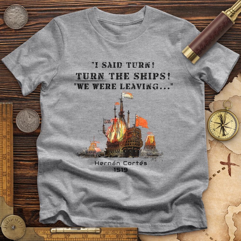 Turn The Ships Premium Quality Tee Hoodie, Sweatshirt | ZylaModa.com (Image 3)