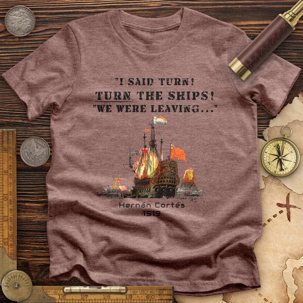 Turn The Ships Premium Quality Tee Hoodie, Sweatshirt | ZylaModa.com (Image 1)