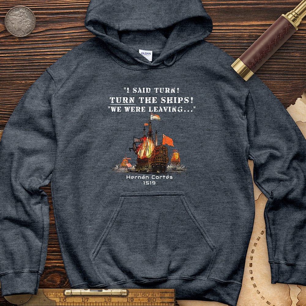 Turn The Ships Hoodie T-Shirts, Sweatshirt | ZylaModa.com (Image 4)