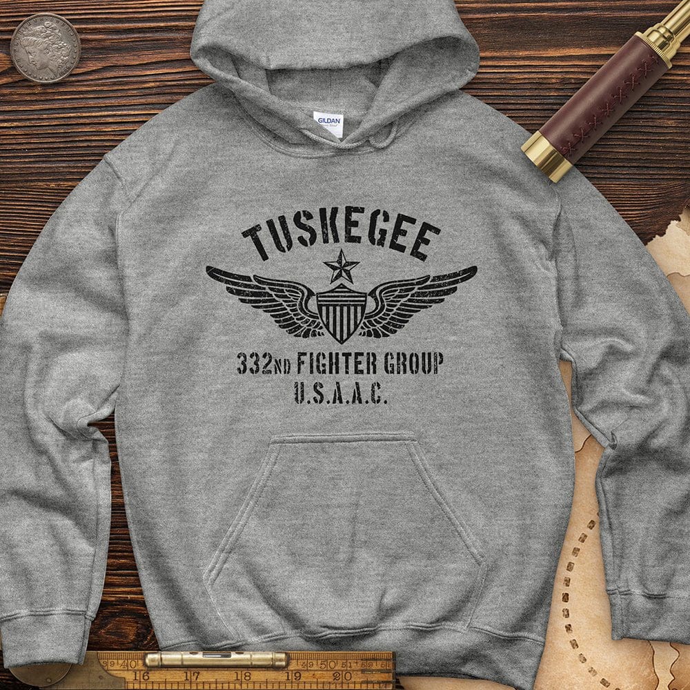 Tuskegee 332 Fighter Group Hoodie T-Shirts, Sweatshirt | ZylaModa.com (Image 3)