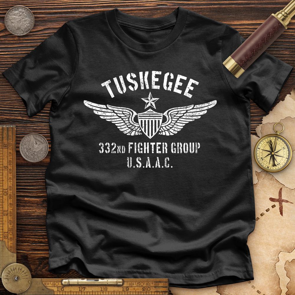 Tuskegee 332 Fighter Group Premium Quality Tee Hoodie, Sweatshirt | ZylaModa.com (Image 3)