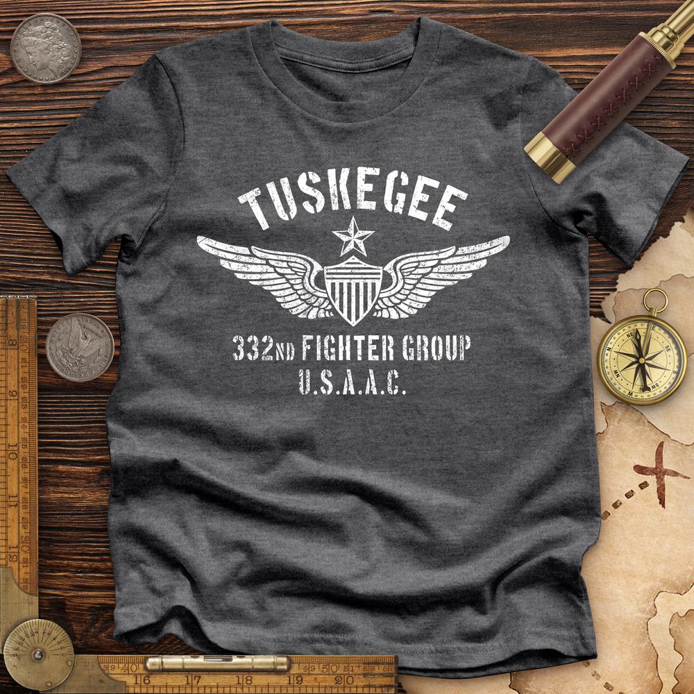 Tuskegee 332 Fighter Group Premium Quality Tee Hoodie, Sweatshirt | ZylaModa.com (Image 4)