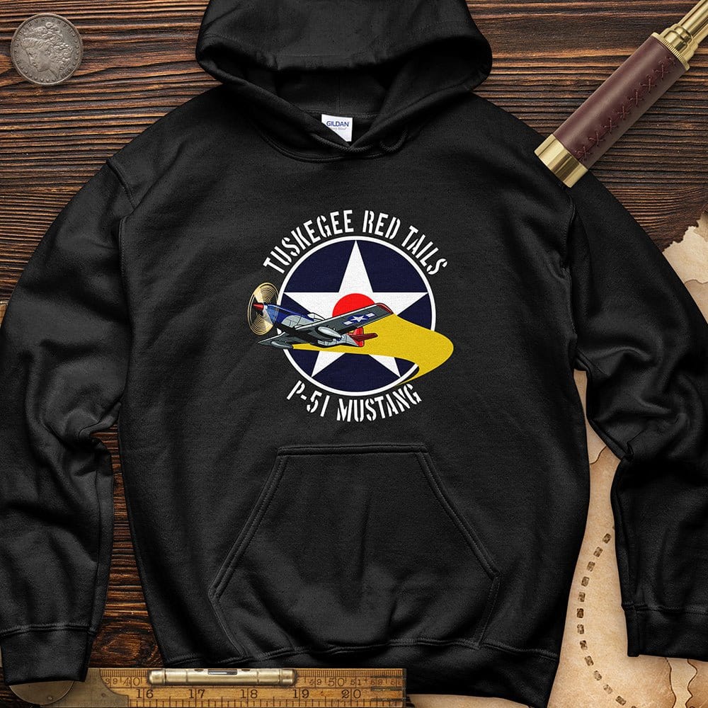 Tuskegee Red Tails Hoodie T-Shirts, Sweatshirt | ZylaModa.com (Image 3)