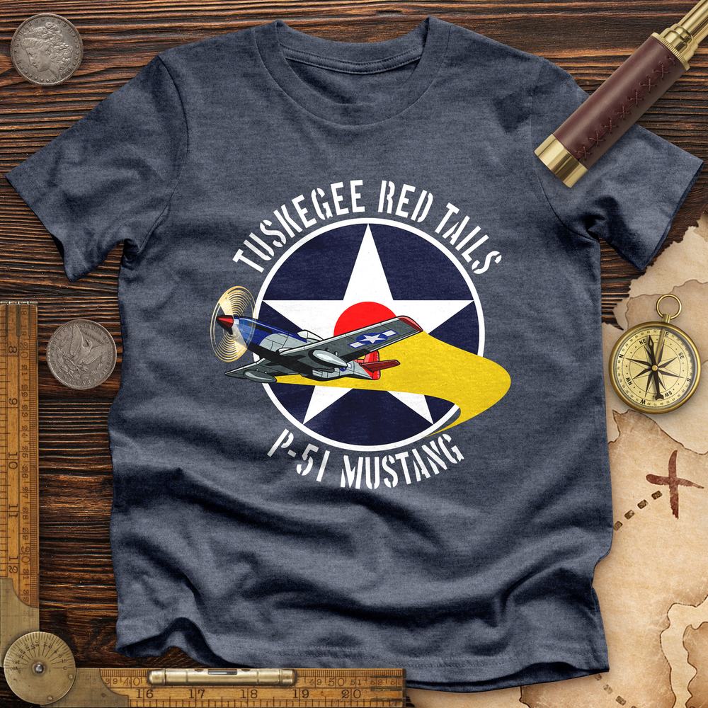 Tuskegee Red Tails Premium Quality Tee Hoodie, Sweatshirt | ZylaModa.com (Image 5)