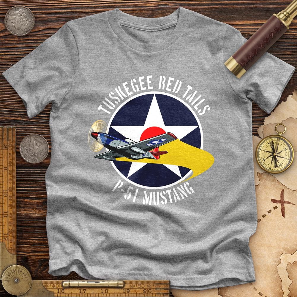 Tuskegee Red Tails Premium Quality Tee Hoodie, Sweatshirt | ZylaModa.com (Image 1)