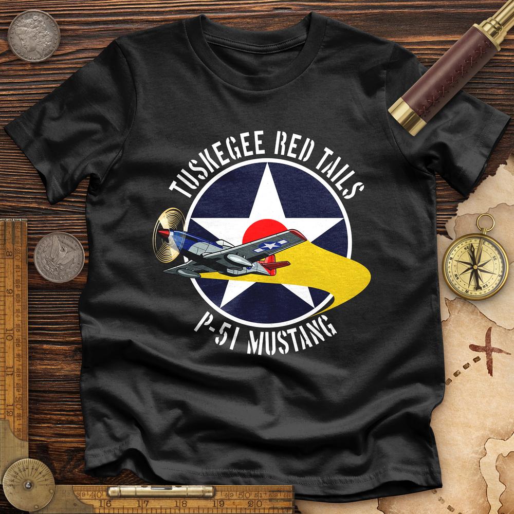 Tuskegee Red Tails Premium Quality Tee Hoodie, Sweatshirt | ZylaModa.com (Image 3)