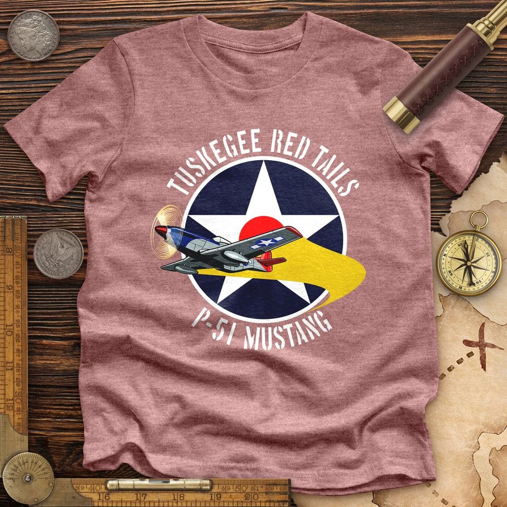 Tuskegee Red Tails Premium Quality Tee Hoodie, Sweatshirt | ZylaModa.com (Image 2)