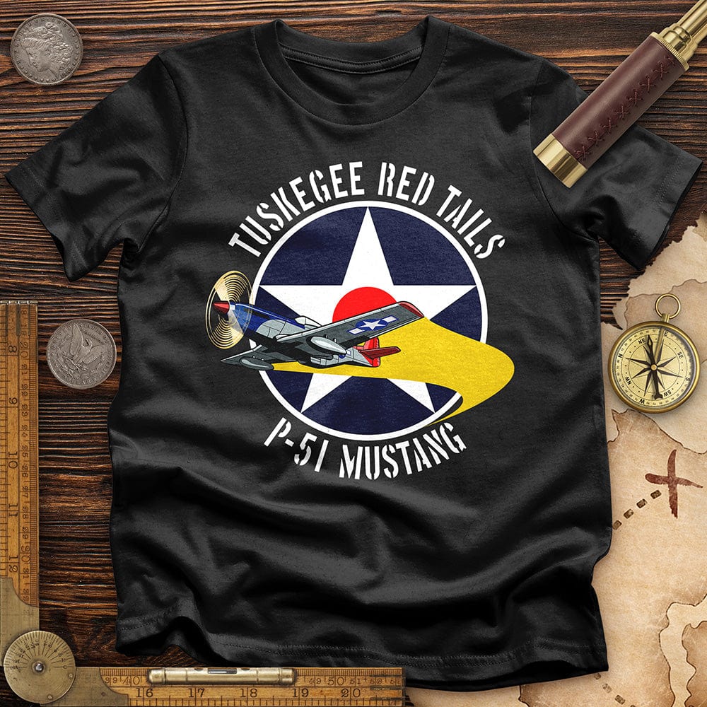 Tuskegee Red Tails T-Shirt Hoodie, Sweatshirt | ZylaModa.com (Image 3)