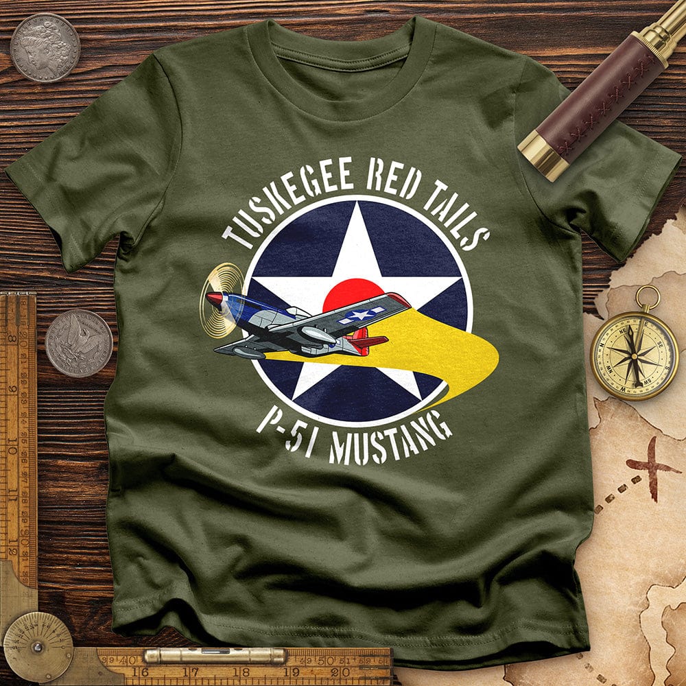 Tuskegee Red Tails T-Shirt Hoodie, Sweatshirt | ZylaModa.com (Image 5)