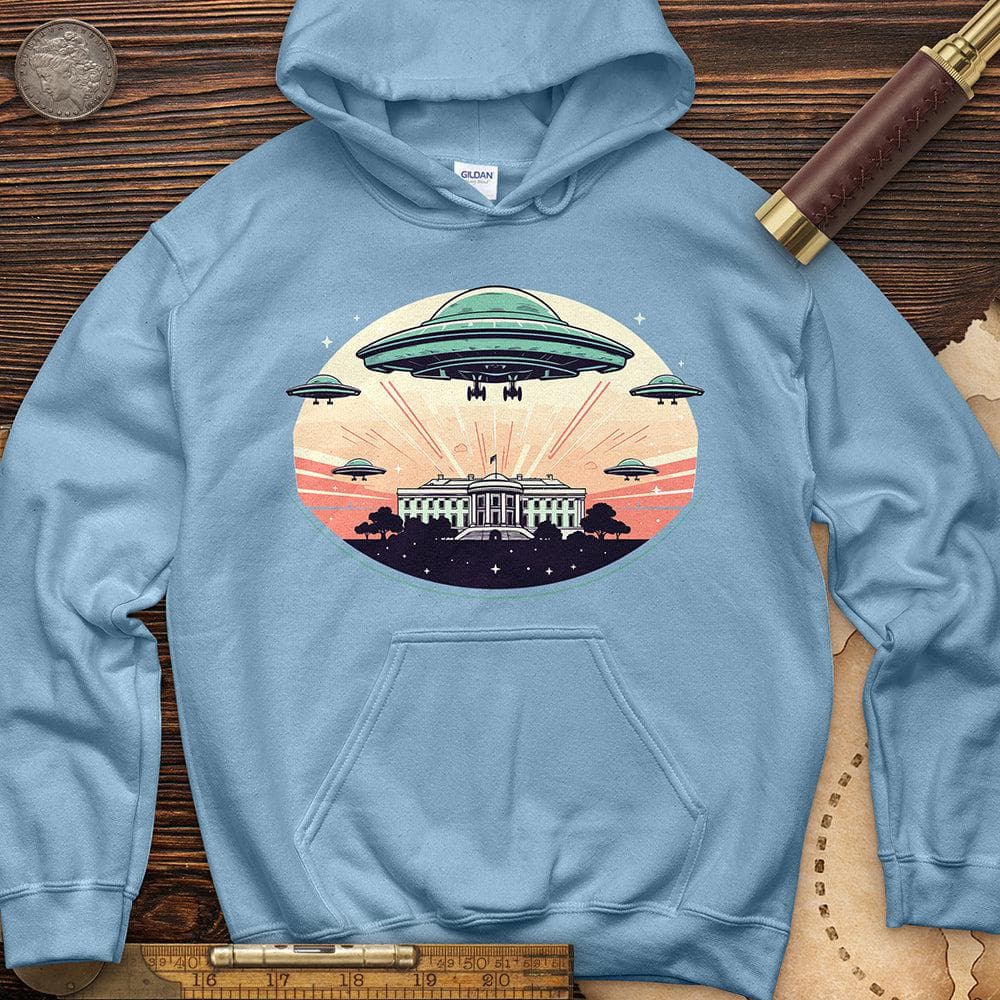 UFO Over White House Hoodie T-Shirts, Sweatshirt | ZylaModa.com (Image 5)