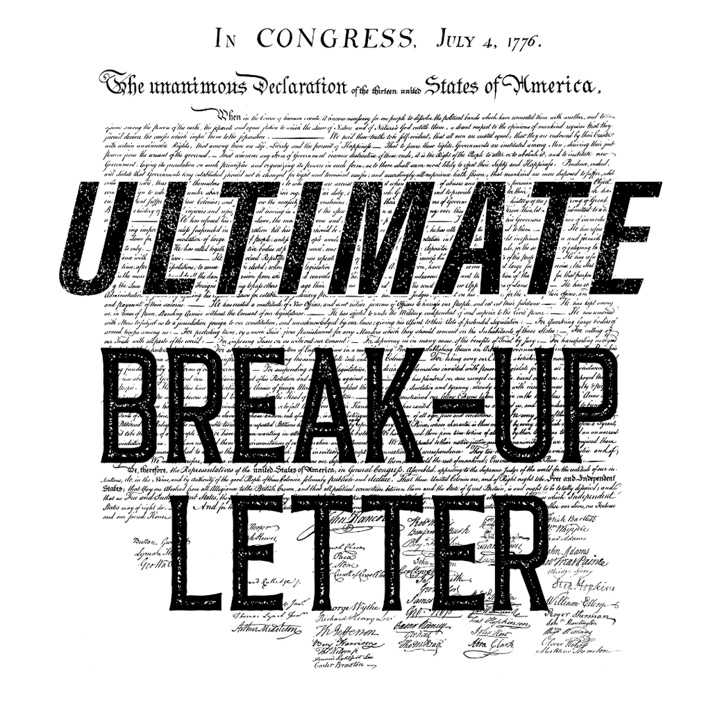 Ultimate Break-up Letter T-Shirt Hoodie, Sweatshirt | ZylaModa.com (Image 2)