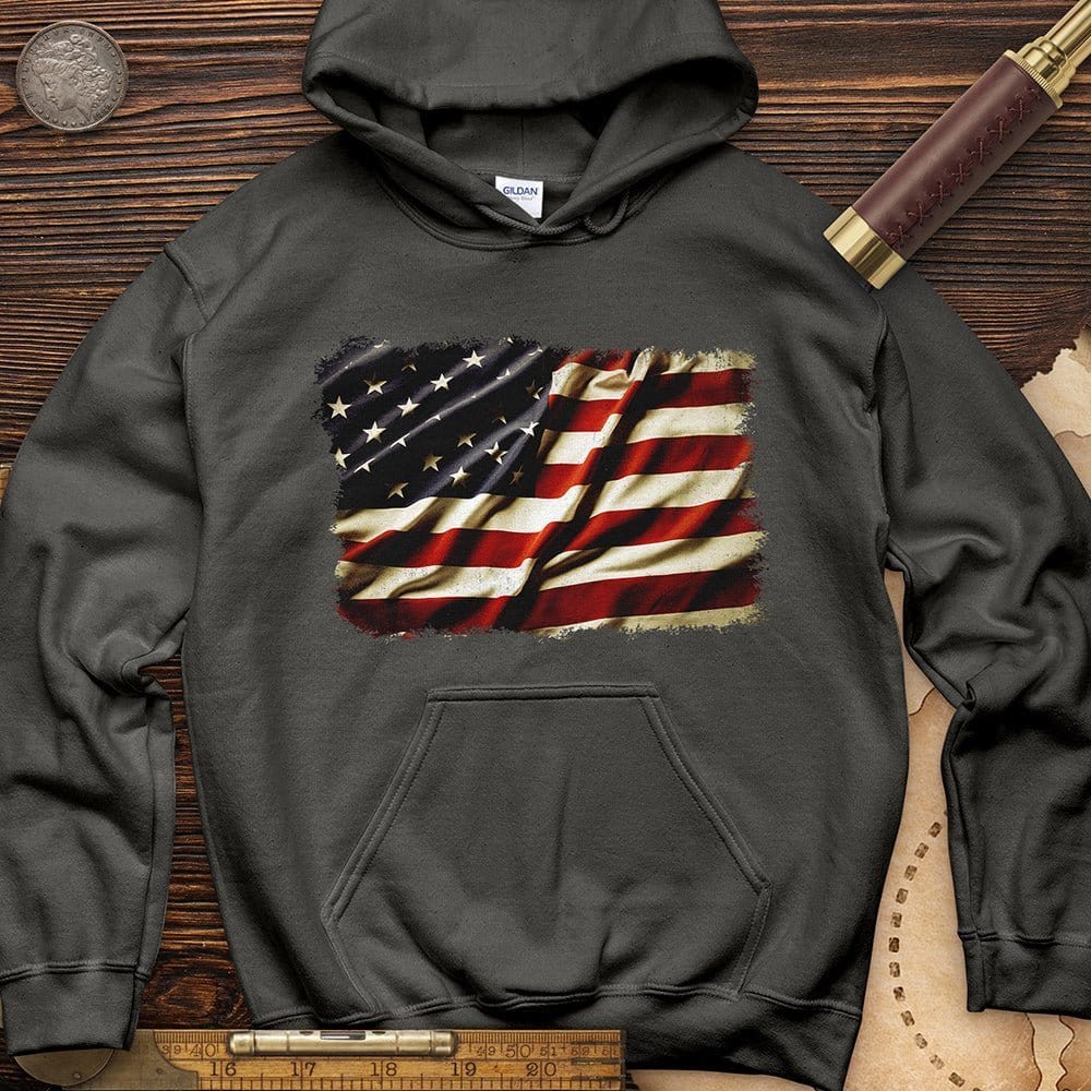 USA Flag Hoodie T-Shirts, Sweatshirt | ZylaModa.com (Image 2)