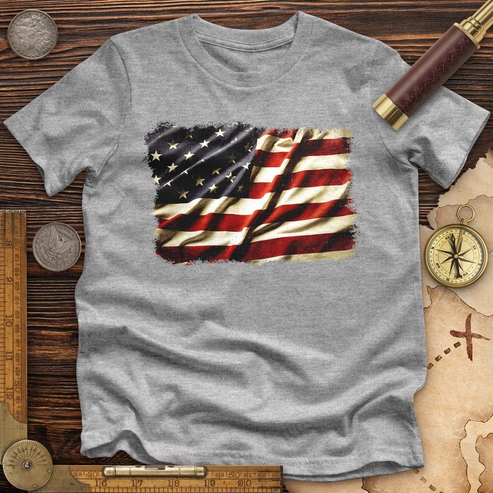 USA Flag Premium Quality Tee Hoodie, Sweatshirt | ZylaModa.com (Image 2)
