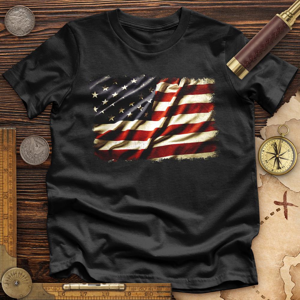 USA Flag Premium Quality Tee Hoodie, Sweatshirt | ZylaModa.com (Image 1)