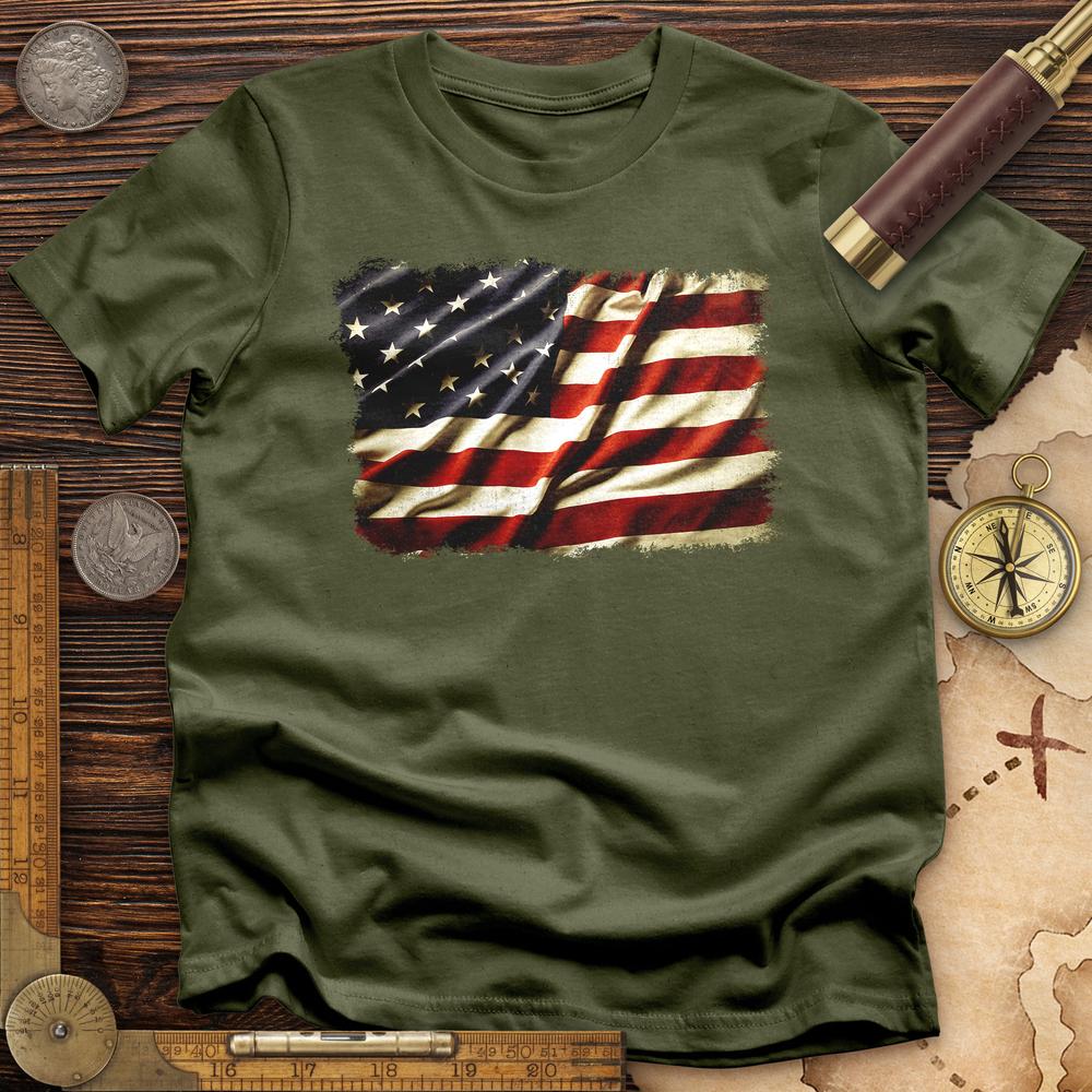 USA Flag T-Shirt Hoodie, Sweatshirt | ZylaModa.com (Image 3)