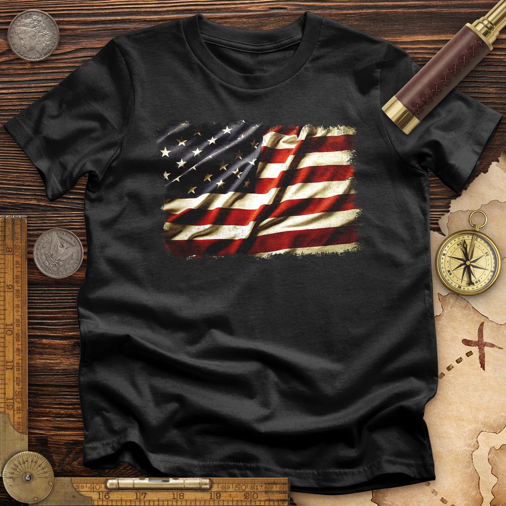 USA Flag T-Shirt Hoodie, Sweatshirt | ZylaModa.com (Image 2)