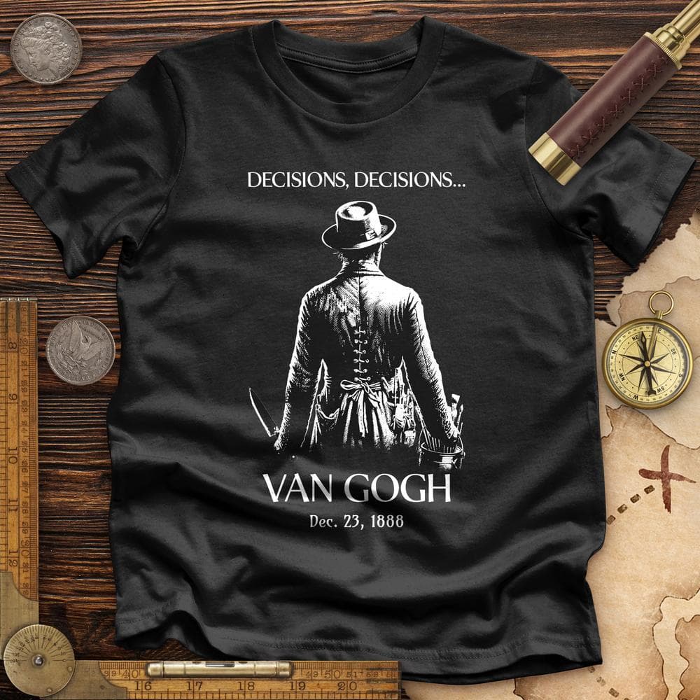 Van Gogh choices Premium Quality Tee Hoodie, Sweatshirt | ZylaModa.com (Image 3)
