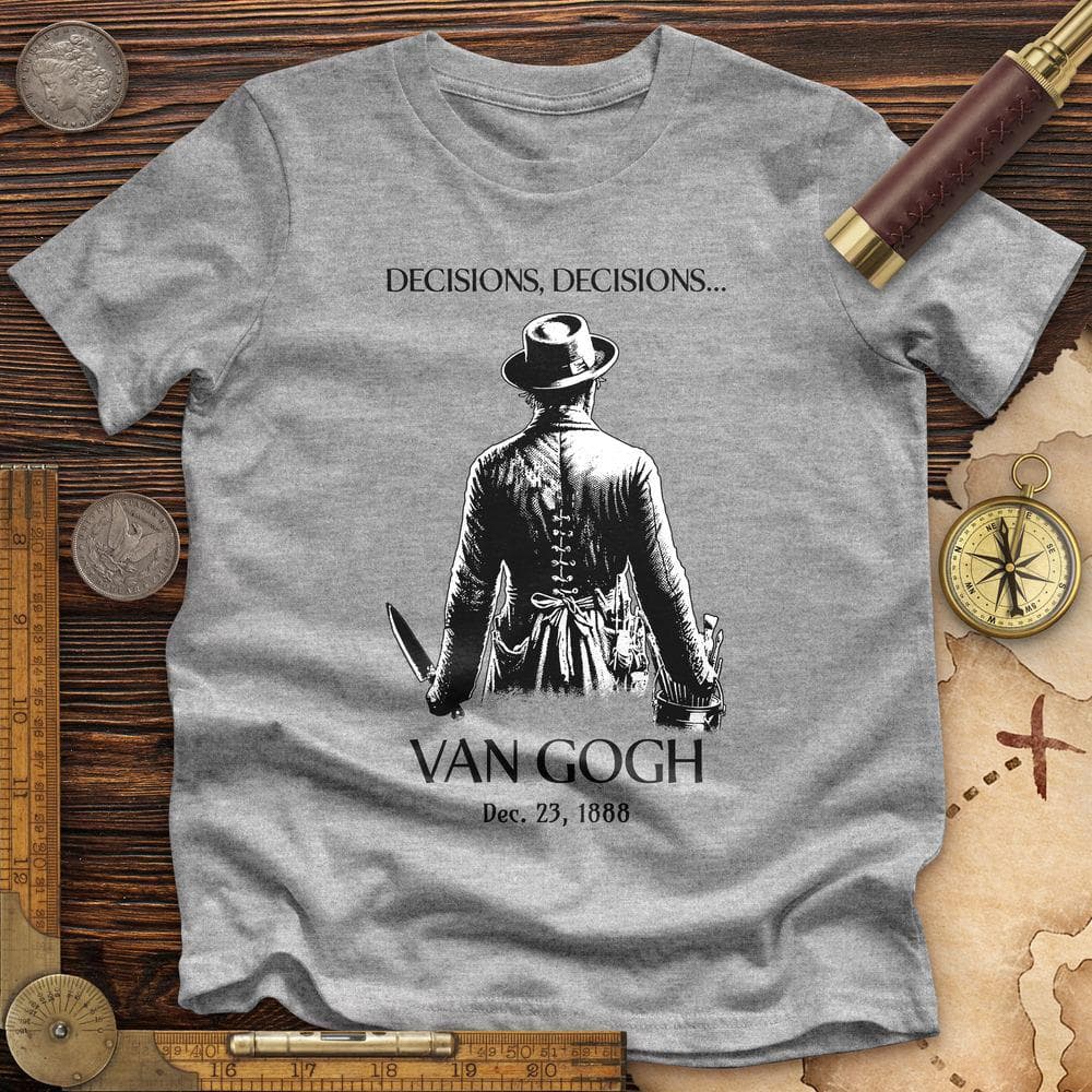 Van Gogh choices Premium Quality Tee Hoodie, Sweatshirt | ZylaModa.com (Image 4)