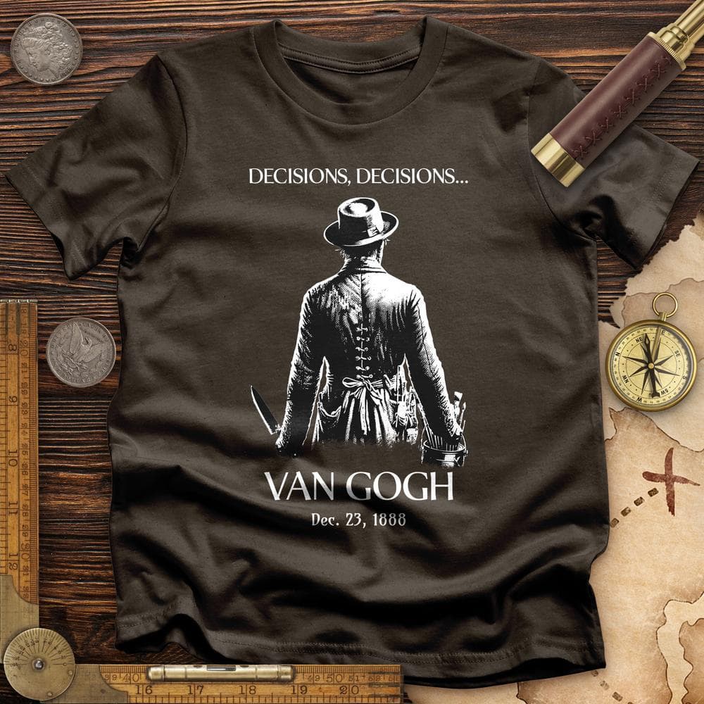 Van Gogh choices T-Shirt Hoodie, Sweatshirt | ZylaModa.com (Image 4)