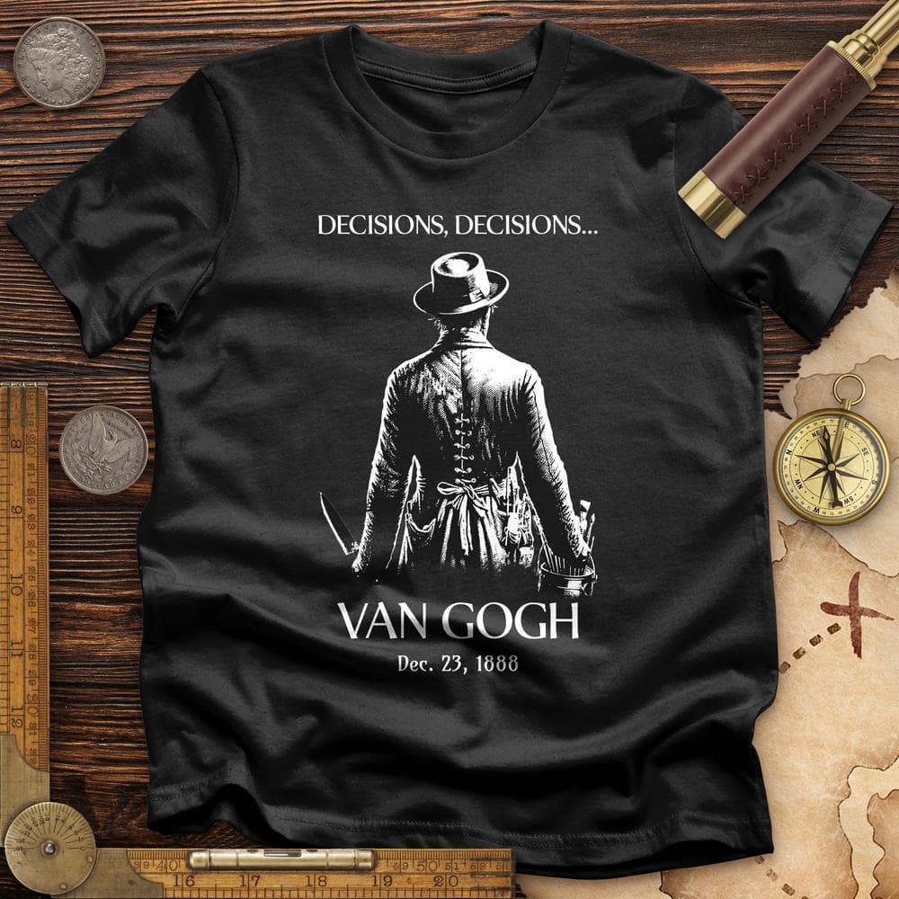 Van Gogh choices T-Shirt Hoodie, Sweatshirt | ZylaModa.com (Image 2)