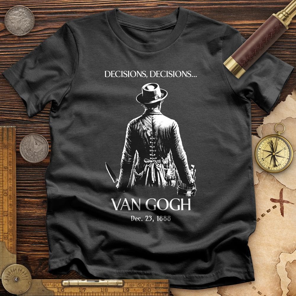 Van Gogh choices T-Shirt Hoodie, Sweatshirt | ZylaModa.com (Image 3)