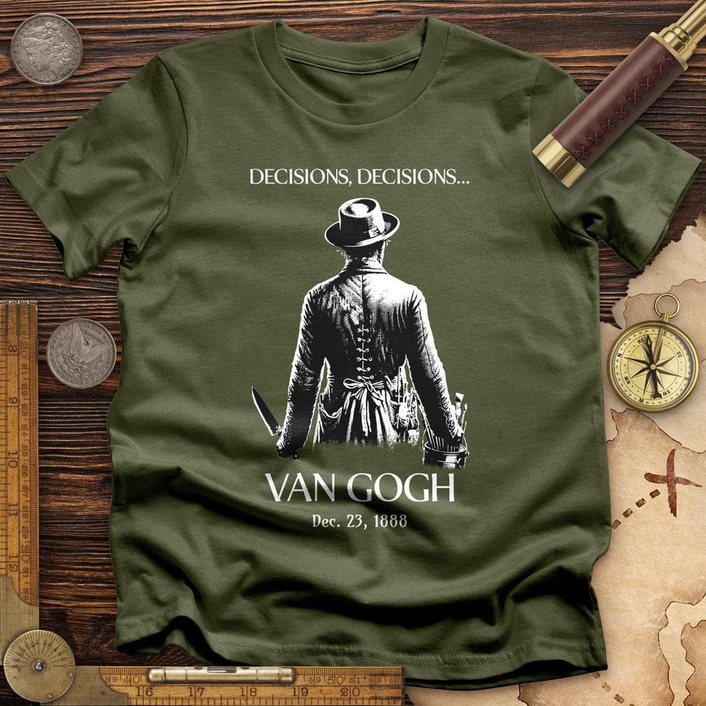 Van Gogh choices T-Shirt Hoodie, Sweatshirt | ZylaModa.com (Image 1)