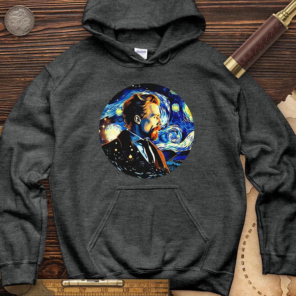 Van Gogh In Starry Night Hoodie T-Shirts, Sweatshirt | ZylaModa.com (Image 2)