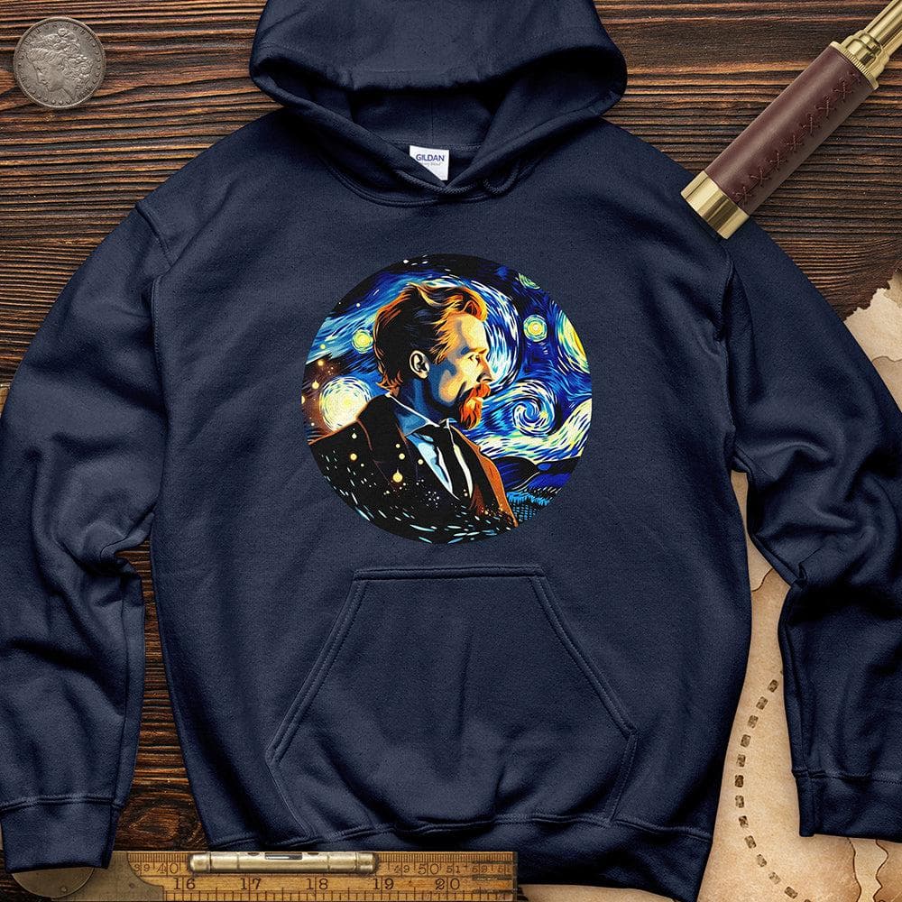 Van Gogh In Starry Night Hoodie T-Shirts, Sweatshirt | ZylaModa.com (Image 4)