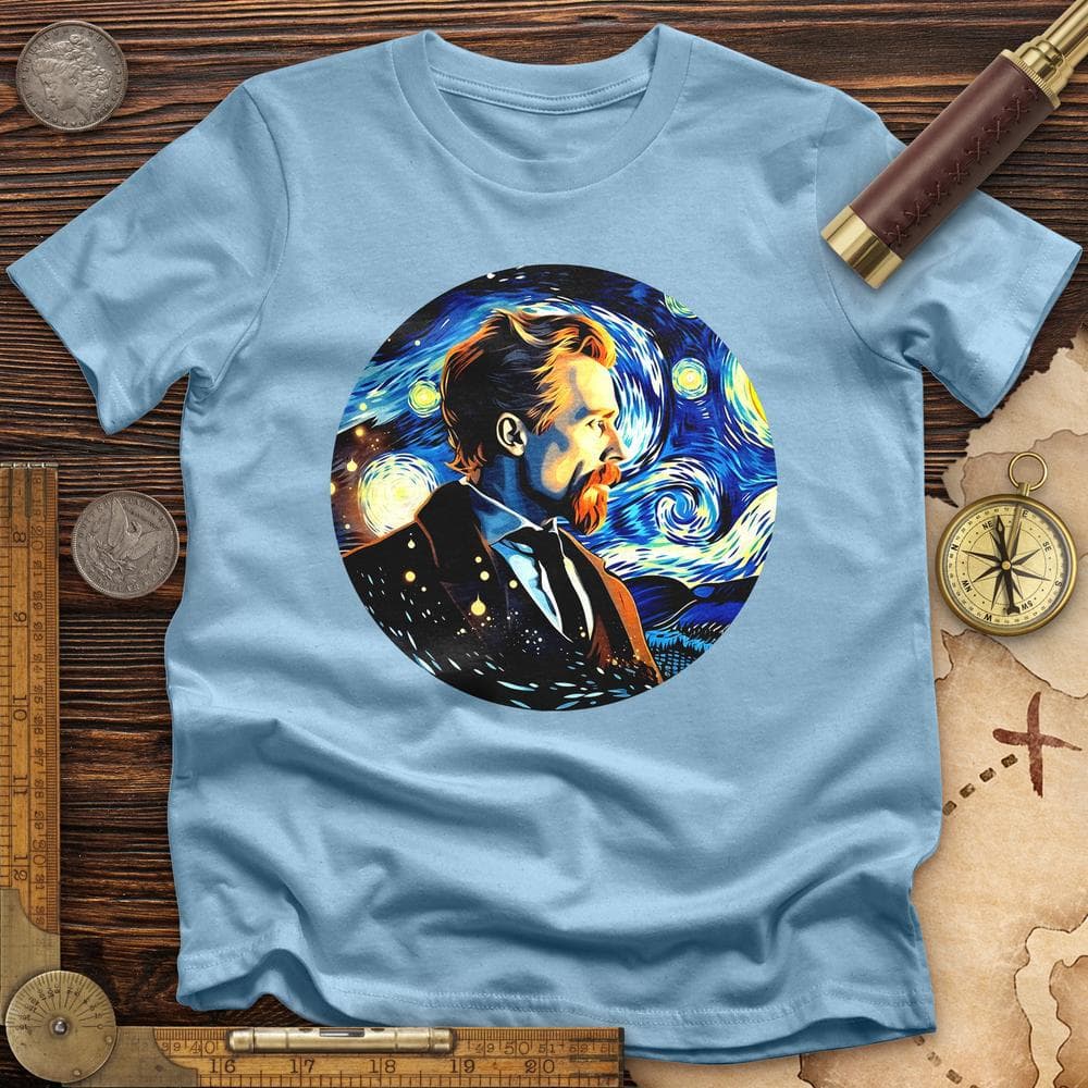 Van Gogh In Starry Night T-Shirt Hoodie, Sweatshirt | ZylaModa.com (Image 4)
