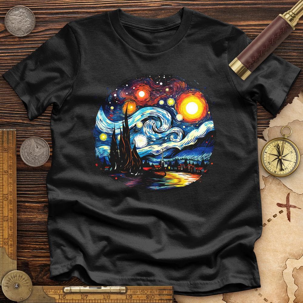 Van Gogh Painting Premium QualityTee T-Shirts, Hoodie, Sweatshirt | ZylaModa.com (Image 4)