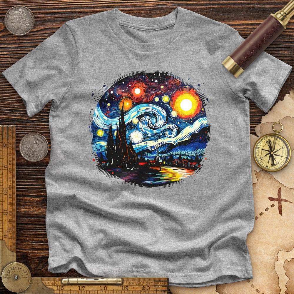 Van Gogh Painting Premium QualityTee T-Shirts, Hoodie, Sweatshirt | ZylaModa.com (Image 3)