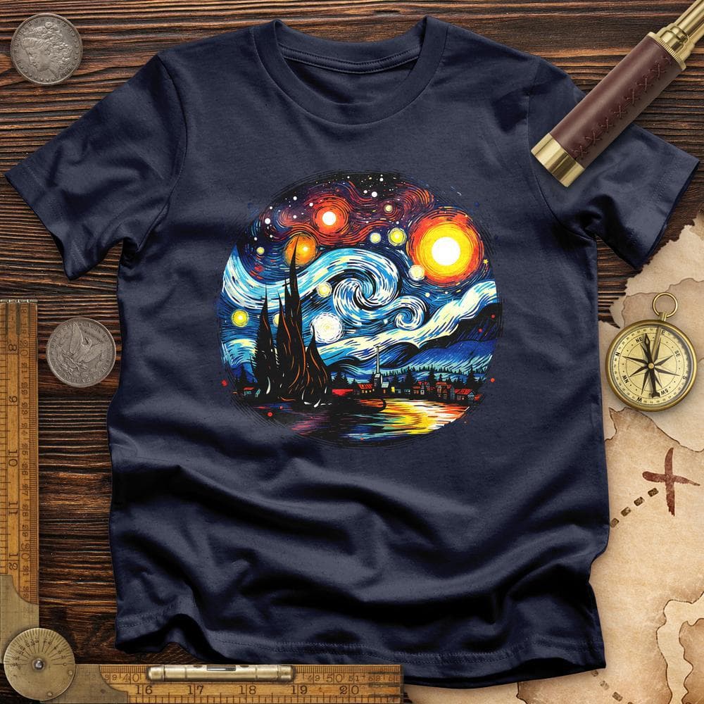Van Gogh Painting T-Shirt Hoodie, Sweatshirt | ZylaModa.com (Image 5)