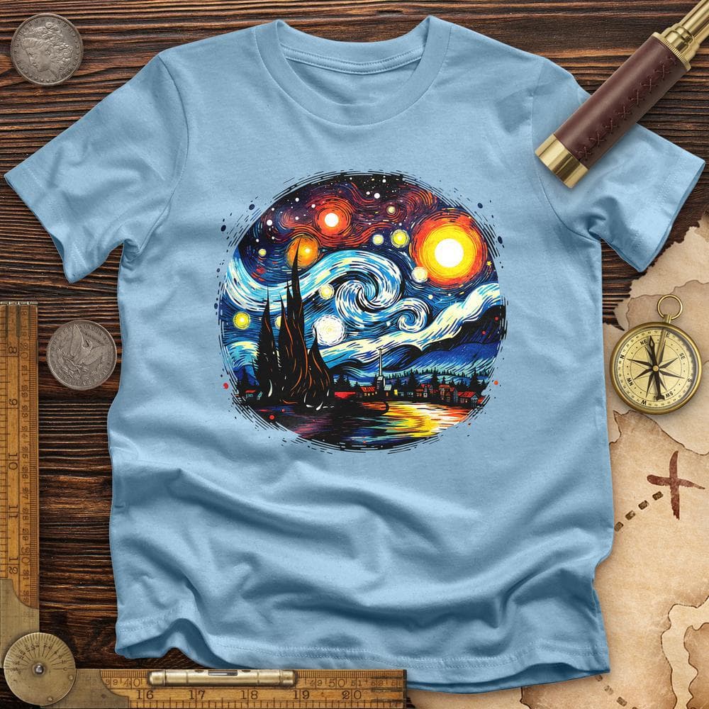 Van Gogh Painting T-Shirt Hoodie, Sweatshirt | ZylaModa.com (Image 2)