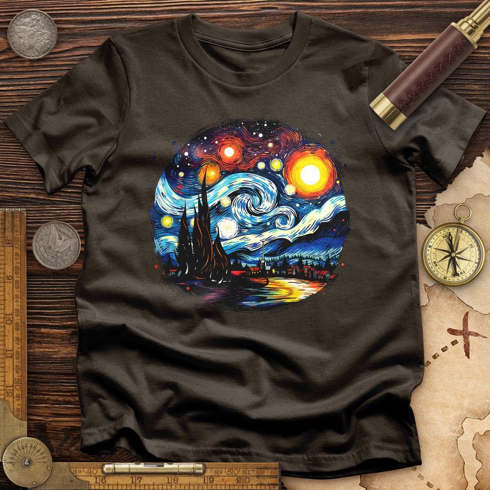 Van Gogh Painting T-Shirt Hoodie, Sweatshirt | ZylaModa.com (Image 4)