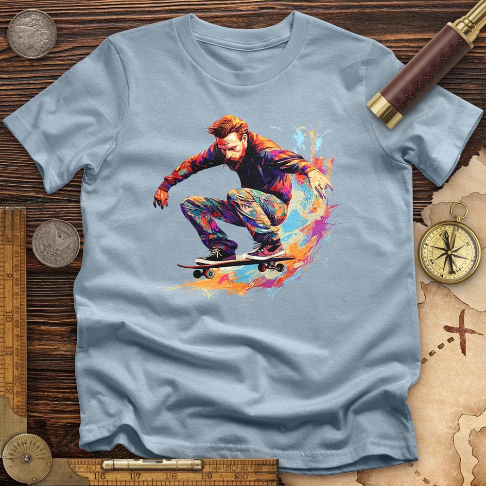 Van Gogh Skateboard Premium QualityTee T-Shirts, Hoodie, Sweatshirt | ZylaModa.com (Image 2)