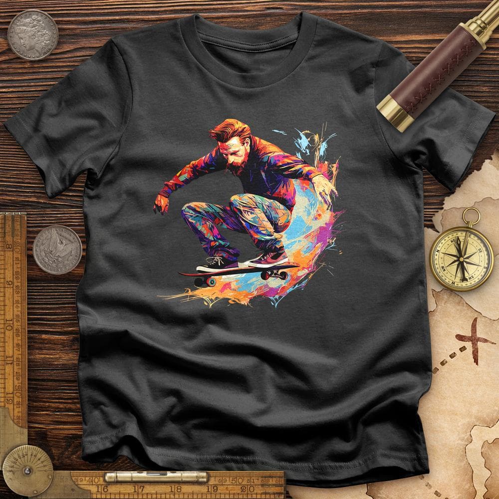 Van Gogh Skateboard T-Shirt Hoodie, Sweatshirt | ZylaModa.com (Image 3)