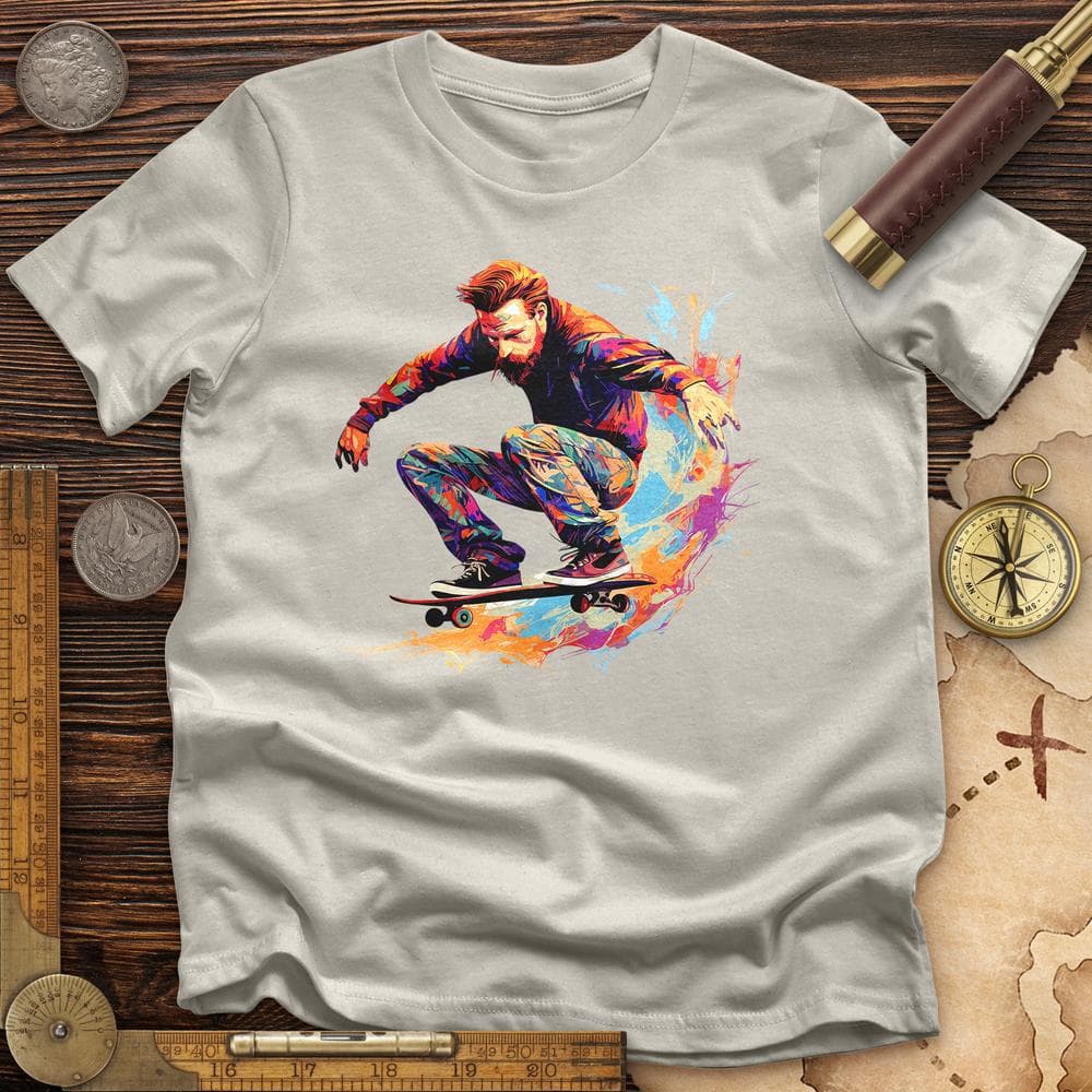 Van Gogh Skateboard T-Shirt Hoodie, Sweatshirt | ZylaModa.com (Image 2)