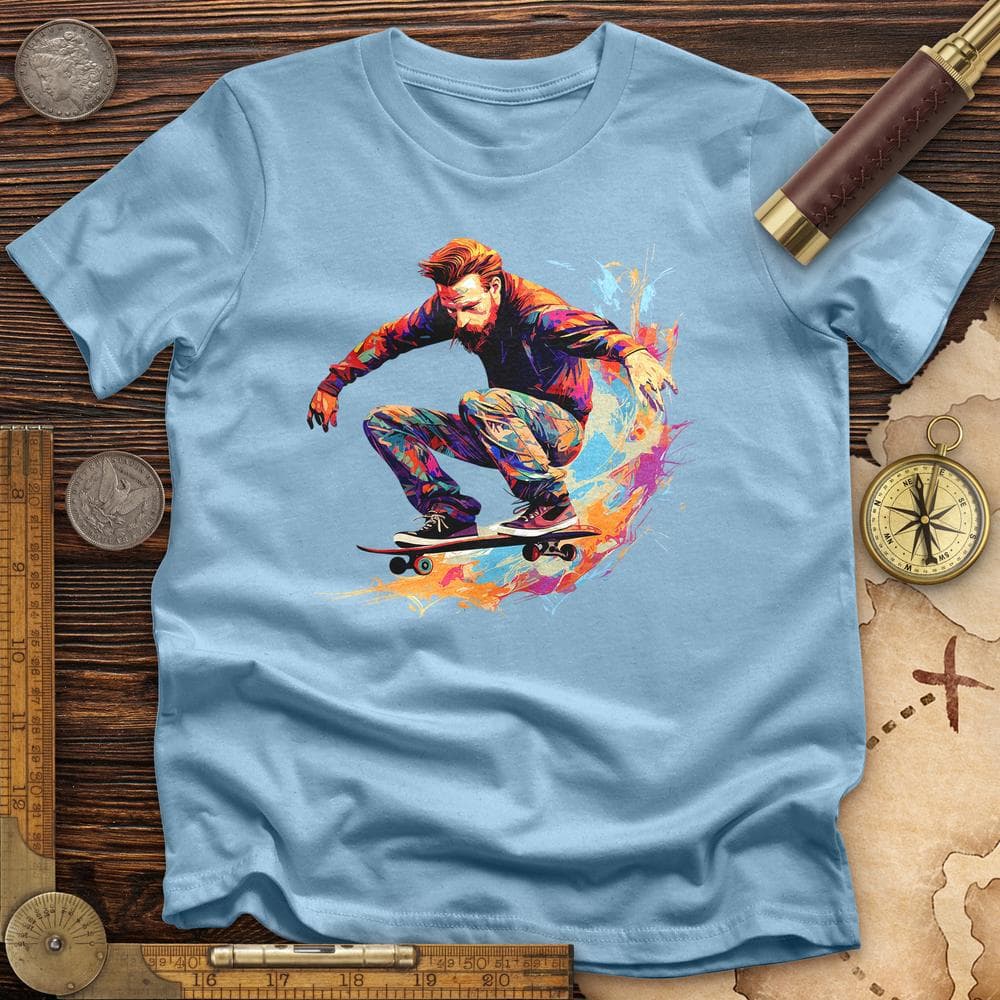 Van Gogh Skateboard T-Shirt Hoodie, Sweatshirt | ZylaModa.com (Image 4)