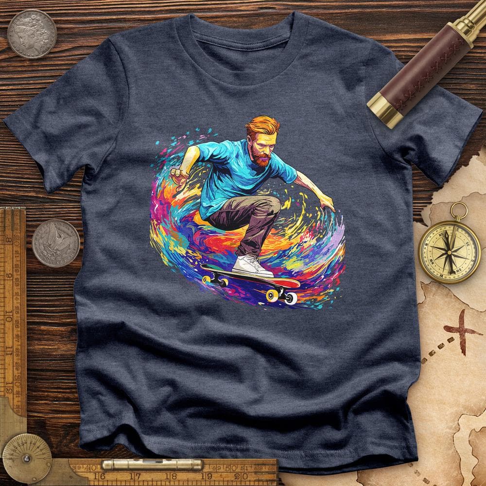 Van Gogh Skateboarding Premium QualityTee T-Shirts, Hoodie, Sweatshirt | ZylaModa.com (Image 1)