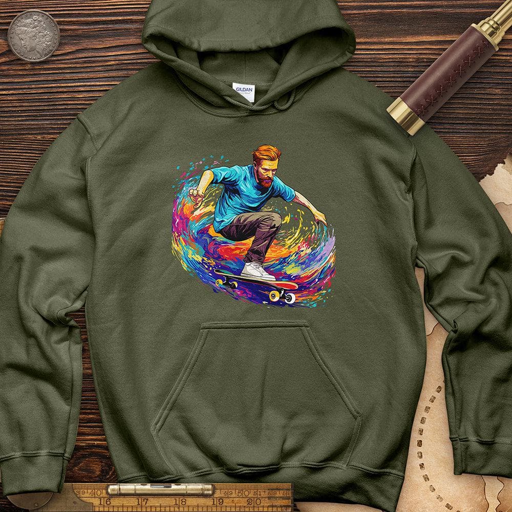 Van Gogh Skateboarding Hoodie T-Shirts, Sweatshirt | ZylaModa.com (Image 1)