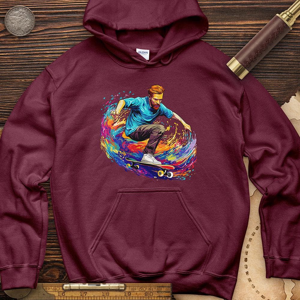 Van Gogh Skateboarding Hoodie T-Shirts, Sweatshirt | ZylaModa.com (Image 3)