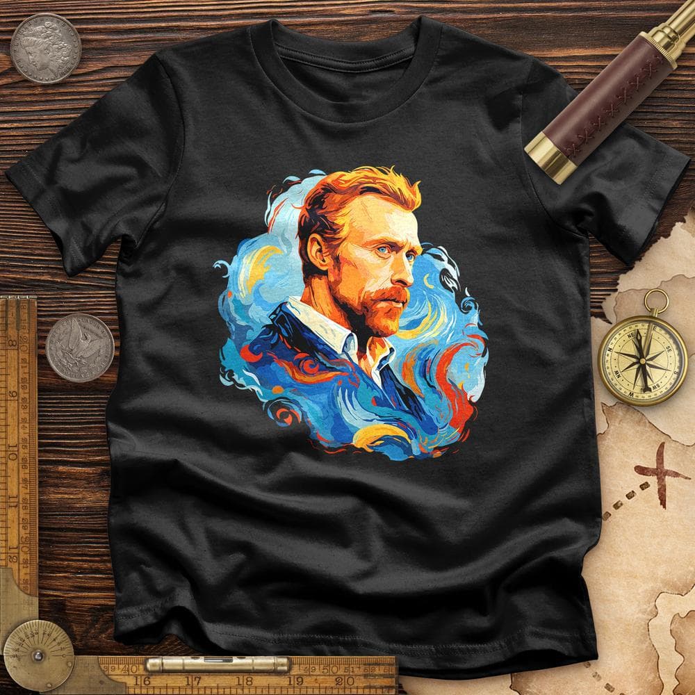 Van Gogh Starry T-Shirt Hoodie, Sweatshirt | ZylaModa.com (Image 1)