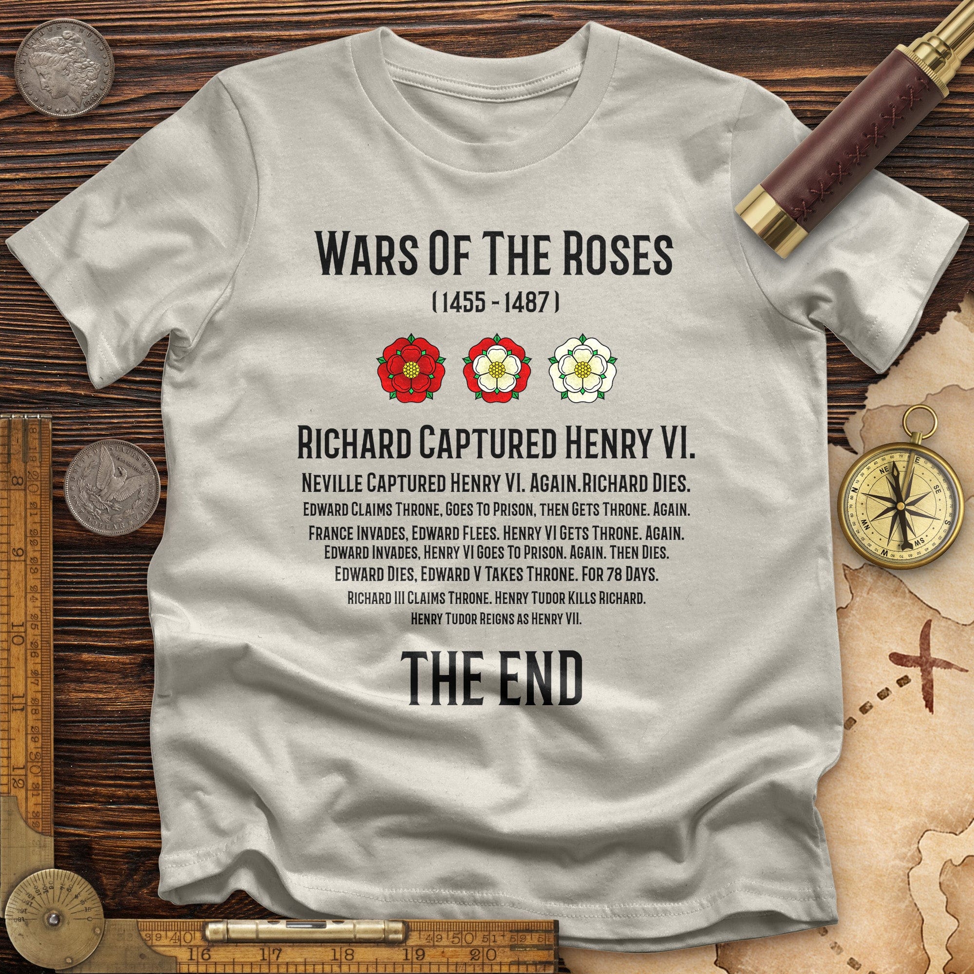 Wars Of The Roses T-Shirt Hoodie, Sweatshirt | ZylaModa.com (Image 2)