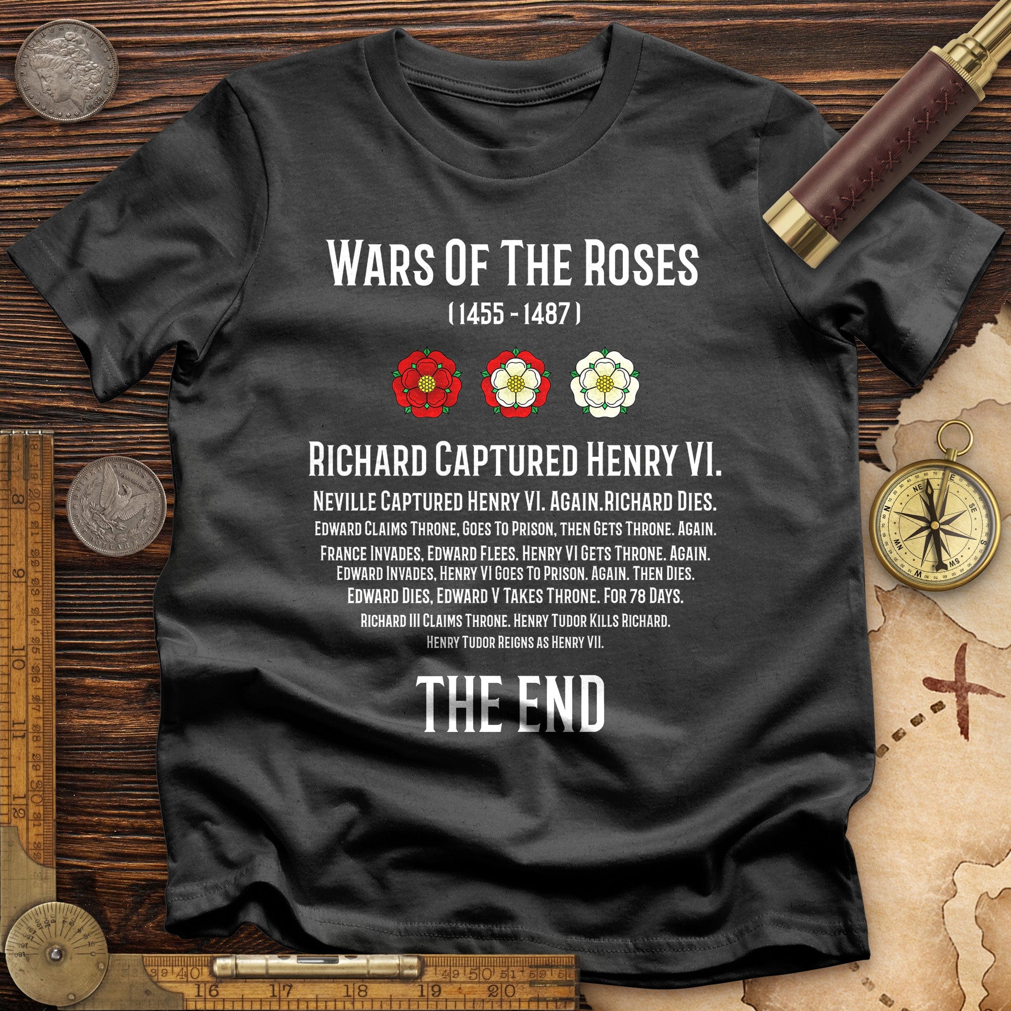 Wars Of The Roses T-Shirt Hoodie, Sweatshirt | ZylaModa.com (Image 4)